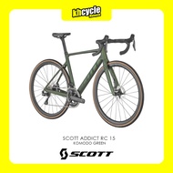 Scott Addict RC 15 Disc : Komodo Green (sku : 286409) Basikal Dewasa Bike Basikal