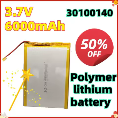 30100140 3.7v 6000mAh Li Polymer lithium battery For Teclast M40 love landing PDA smart tablet compu