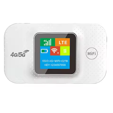 4G/5G Mobile Hotspot WIFI Router 4G LTE Router Repeater Pocket Modem With Sim Card Slot Wide Coverag
