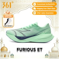 361 Degrees Furious ET Men Running Shoes Professional Racing Training Shoes Track Field Athletic Sho