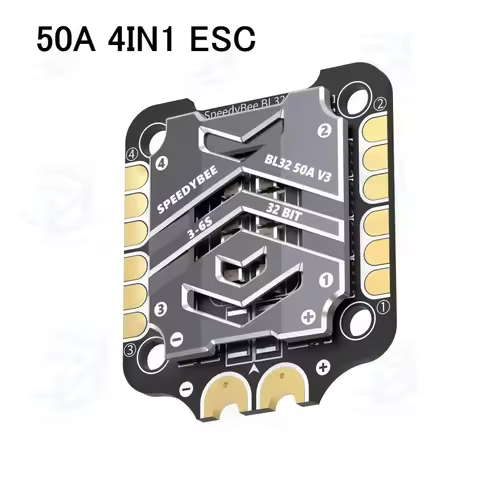 1pcs for SpeedyBee F7 V3 Flight Stack 3-6S Lipo F7 V3 Flight Controller & BL32 50A ESC 500MB Flash F
