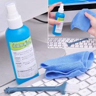 3 in 1 PC TV Laptop LED LCD Monitor Screen Plasma Cleaner Cleaning KIT Cloth Brush