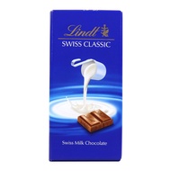 Lindt SWISS Milk Chocolate 100 g ลินด์ ช็อกโกแลตนม (ขนาด 100 กรัม 1 ชิ้น)