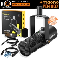 MAONO PD400X *ของแท้รับประกัน 1ปี* ไมโครโฟน USB/XLR Dynamic Microphone