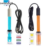 【JTFY】PH ORP Replacement Probe with BNC Connector and 300cm Cable for Industrial Waterready stock
