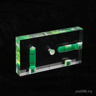 Spirit Level Measurement Magnetic Suction Tilt High Precision Leveling Gauge Cube Level Bubble Rear 