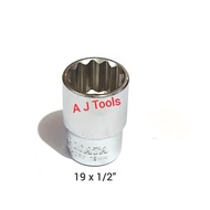 MATA 1/ 2" x 19 mm SOCKET WRENCH 1/ 2 inch x 19mm SOCKET WRENCH