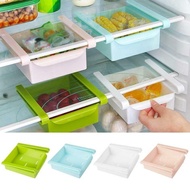 Refrigerator Storage Rack Fridge Organizer Kitchen Shelf Freezer Space Saver Holder Box Multifunction