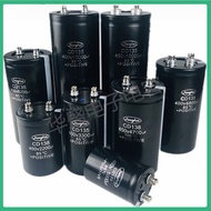 CD135 New Original Screw Foot Electrolytic Capacitor 400v 450v Inverter 1000UF1500UF1800UF2200UF2700