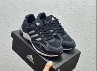 adidas Spiritain 2000休閒跑步鞋 男女同款 黑