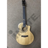 A&K Acoustic Guitar AK-550 C/CEQ MINI NA(Solid Top) 36" Travel & Children Guitar