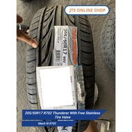205/50R17 R702 Thunderer With Free Stainless Tire Valve