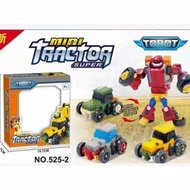 Mainan Tobot Mini Traktor Athlon - Transformers Traktor Anak