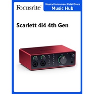 Focusrite Scarlet 4i4 4th Gen Computer External Recording Sound Card