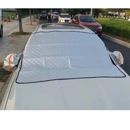 Sarung Mobil Aluminium Film Metalic Outdoor  PENUTUP KACA SUN SHIELD PELINDUNG PANAS KACA MOBIL OUTD