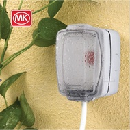 MK 86486 Weatherproof Switched Socket outlet TC WHI 13A 1G IP66