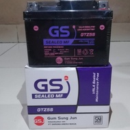 Aki Kering Motor Beat, Vario Karbu, Mio Soul,Aki Motor GS GTZ5S Bergaransi