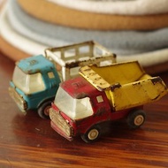 老又好古董珠寶 少見日本製鐵皮玩具車 2台合售 W664