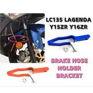 ALLOY CNC BRAKE HOSE HOLDER BRACKET DEPAN UNIVERSAL LC135 Y15ZR Y16ZR LAGENDA SRL110 SRL115