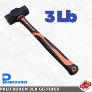 3LB Camel Bodem Hammer, 3 LB Hammer, Fiber Handle, Concrete Wall Destroyer Hammer, PB