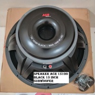 Speaker Acr 15100 Black 15 Inch Subwoofer