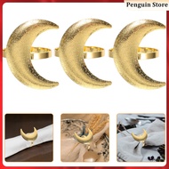 6pcs Napkin Dinner Party Moon Shape Napkin Holders Wedding Birthday Napkin hainesi