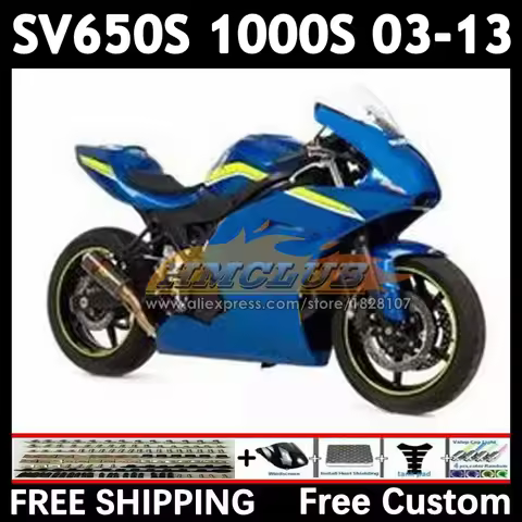 SV650S Kit For SUZUKI not race blk SV650 1000 2003 2004 2005 2006 2007 2008 21No.82 SV1000S SV 650S 