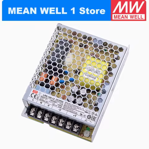MEAN WELL LRS-100-48 110.4W Single Output Switching Power Supply LRS-100 48V 2.3A