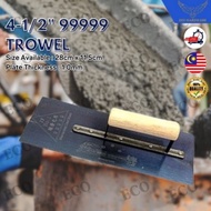 4-1/2" Blue Plastering Cement Trowel  99999# Keretapi Plaster Simen Trowel Cement