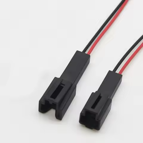 1 Pc 2 Ways Interior LED Light Socket Door Lamp Connector Plug Cable Wire Pigtail For VW Audi Skoda 