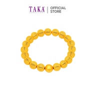 TAKA Jewellery Heritage 999 Pure Gold Bracelet