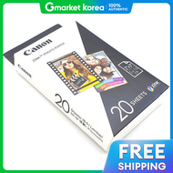 กระดาษสตกเกอร ZP-2030-20 ฟร 20 แผน-สำหรบเครองพมพ Canon INSPIC PV123A/ PV223/ CV123A/ ZV123A/ ZV223A