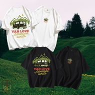 Starting T-Shirt Camping Korean Style Is A Gang Soft And Comfortable Cotton 1 SIZE S-4XL D0010-D0012