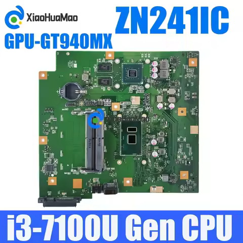 For ASUS Zen AiO ZN241IC Mainboard ZN241IC ZN241 ZN241I Laptop Motherboard High Performance CPU i3 i