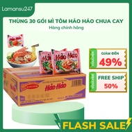 Carton of 30 packs of Hao Hao Sour and Spicy Shrimp Noodles | Hao Hao Noodles, Convenient Package, P