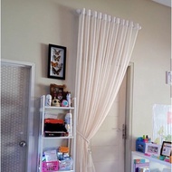 Voile/inside/vitrase curtain ring model ready 7 waves, 8 waves and 10,12 waves, bro