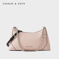 CHARLES and KEITH กระเป๋าผู้หญิง CK2-80270619 กระเป๋าสะพายไหล่ผู้หญิง