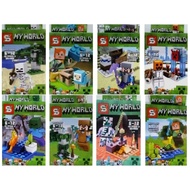 MY CRAFT MY WORLD SY629-1 SY629-2 SY629-3 SY629-4 SY629-5 SY629-6 SY629-7 SY629-8 BUILDING BLOCK FOR