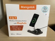 Mangotek 3 合 1 MagSafe 無線充電座（MFi 認證）