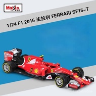 Bburago 1:24 F1 2015 Ferrari SF15-T Foula One Model Car Simulation Alloy Racing Gift Toy B98