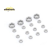 16PCS Steel Bearing 3X6X2mm 6X10X3mm for  C14 C24 B36 MN D90 MN-90 MN99S RC Car Spare Parts Upgrade 