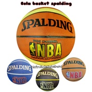 Spalding BASKETBALL SIZE 7/IMPORTED LEATHER SPALDING BASKETBALL NBA IMPORTED