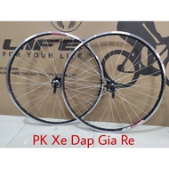 700C wheel bicycle rim set, pre-woven high-quality Alexrims rims Moayo bearings, sprockets, disc bra