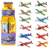 12 Pcs Childhood Flying Gliders Glider Aeroplane /Dinosaur/Bird Foam/Parachute Soldier/Yoyo Bouncing Ball /Unicorn/Slime