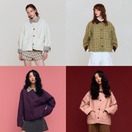 [Pre-order moss green Color Send 28/02 Prune/Freckled Raspberry/Oat Delivery 12/02] London Jacket