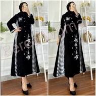 Gamis baju muslim Midi dress premium