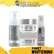 Ms Glow Paket Whitening | Paket Wajah Ms Glow Whitening Terlaris