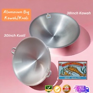 [CAP UDANG][CAP COCONUT]BIG KAWAH/KUALI/WOK CAST ALUMINIUM/Kenduri MASAK KUALI BESAR 24INCH/27INCH/3