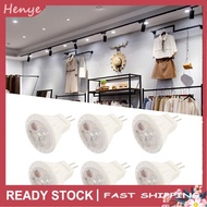 Henye MR11 Light Bulb  GU4 6Pcs 360lm Ceramic Base for Landscape Areas