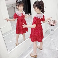 KAISHA Children's Fashion High Quality baju baby girl korean dress for kids girl casual clothes 3 to 4 to 5 to 6 to 7 to 8 to 9 to 10 to 11 to 12 year old Birthday tutu Princess Dresses for teens girls terno sale KS722